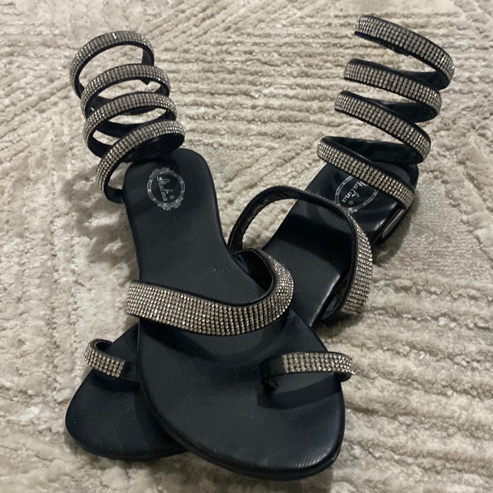 Black sandals